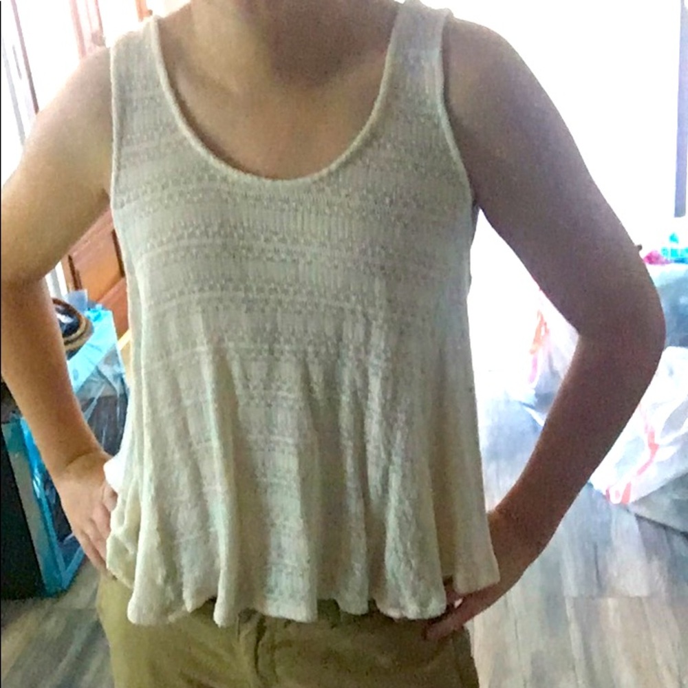 A flowy tank top